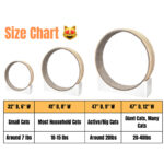 O Mer Cat Running Wheel Size Chart